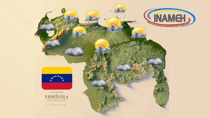 Lluvia en Venezuela - Inameh