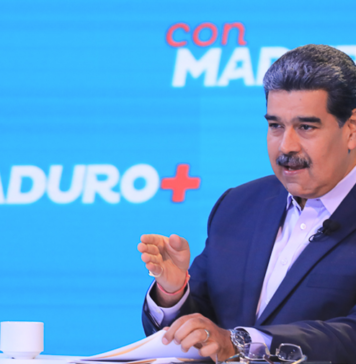 Nicolás Maduro en su programa