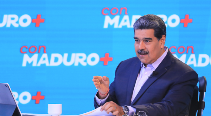 Nicolás Maduro en su programa