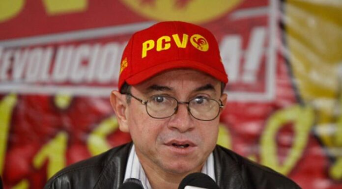 Pedro Eusse Partido Comunista de Venezuela