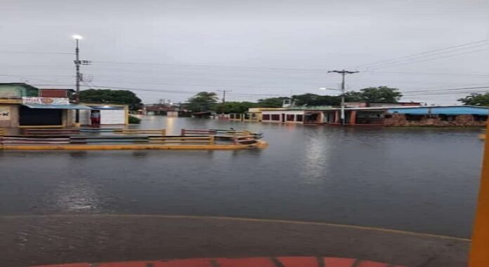 San Fernando inundada