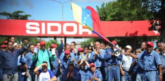 Trabajadores de Sidor