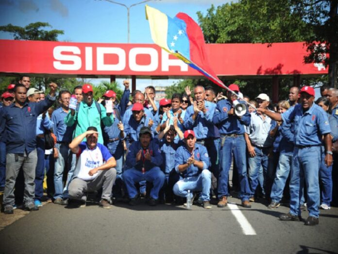 Trabajadores de Sidor