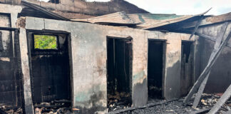 incendio en la escuela de Guyana