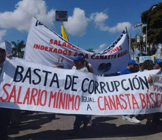 Protestas. No celebración