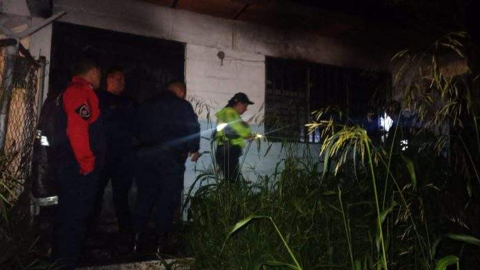 Incendio PC - Policía