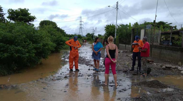 Afectados en Guanare por las lluvias