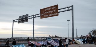 Condiciones de vida de los migrantes en las calles - Foto Pablo Rojas Madariaga - RJM LAC