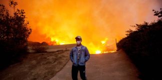 Evacuación de personas por incendios forestales