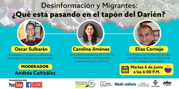 Foro desinformación y migrantes