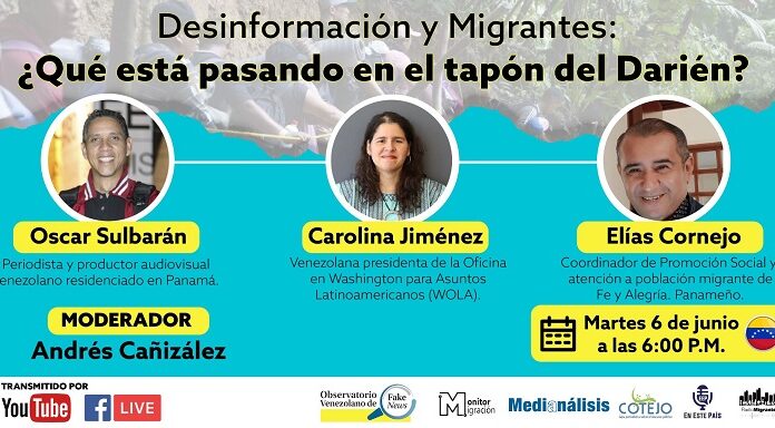 Foro desinformación y migrantes