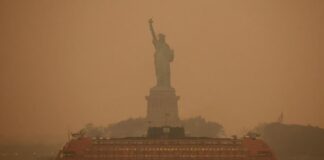 Nubes de humo en Nueva York Foto AMR ALFIKY REUTERS