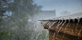 lluvias en Ciudad Guayana - foto de lluvia referencial
