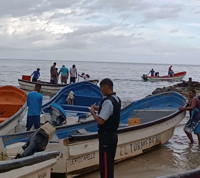 los pescadores de Choroni desaparecidos