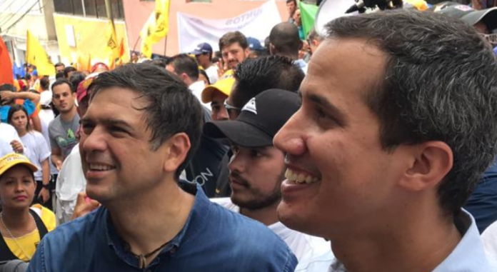 Carlos Ocariz y Juan Guaidó (1)