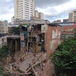 Derrumbe pensión Caracas