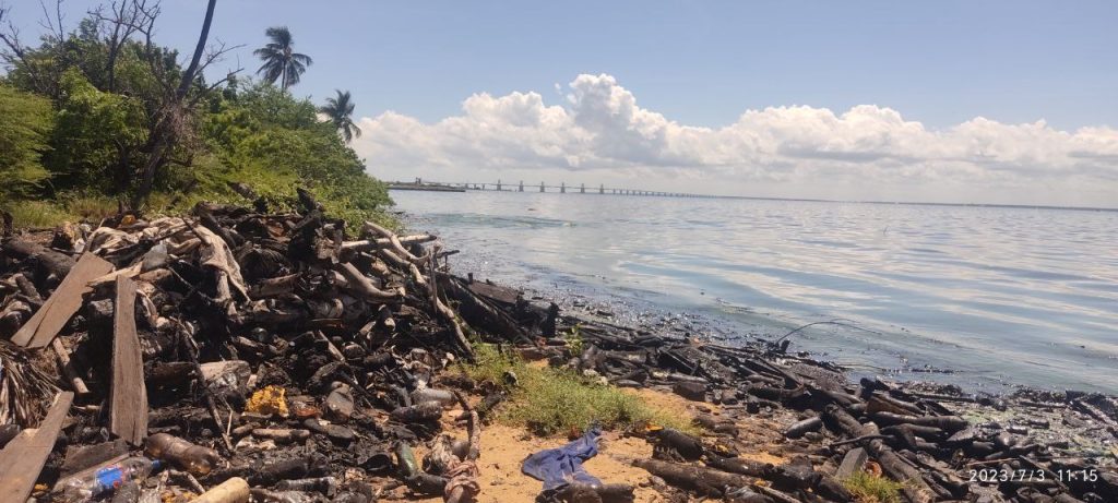 Lago de Maracaibo contaminado