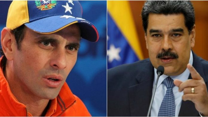 Maduro y Capriles