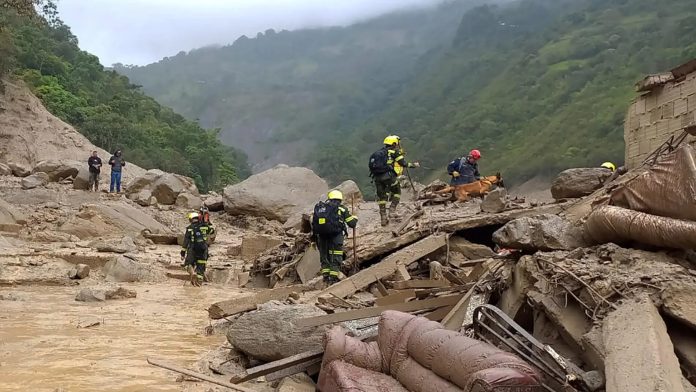 avalancha en Colombia