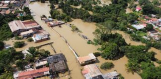 Inundaciones en Santa Elena de Uiarén