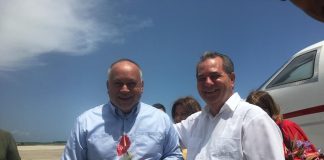 Diosdado Cabello en Cuba