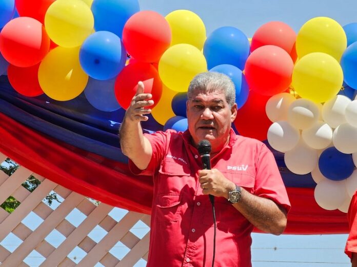 Eduardo Piñate, gobernador de Apure