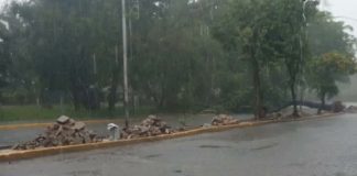 Lluvias en Villa de Cura