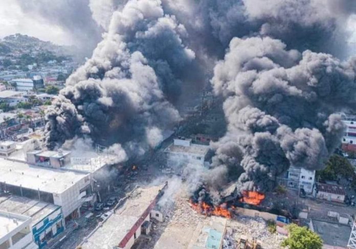 Explosión en República Dominicana
