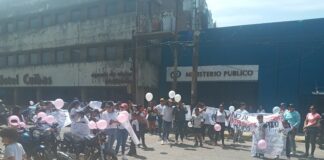 Protesta en Guasdualito por presunta mala praxis médica