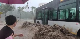 Lluvias en China