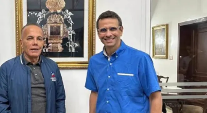 Manuel Rosales y Henrique Capriles