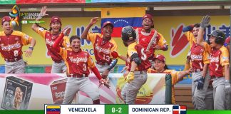 Venezuela derrotó a República Dominicana en el Mundial de béisbol U-12.