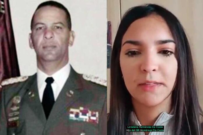 Hija de general Héctor Hernández denunció agravamiento de la salud de su padre