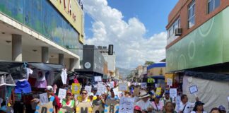 Marcha por los Derechos Humanos. Foto: Narayana Torres.