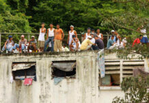 Reclusos de la cárcel de Tocorón - Tren de Aragua