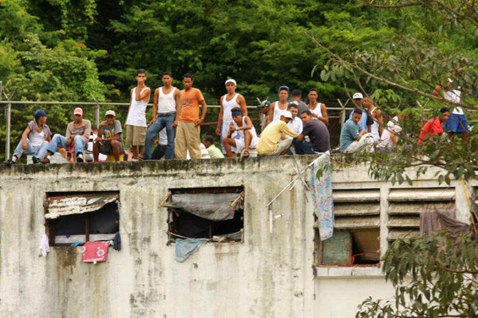Reclusos de la cárcel de Tocorón - Tren de Aragua
