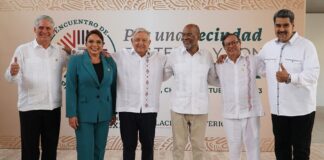 El presidente de México pide trabajar unidos y ofrece cooperación en la cumbre migratoria