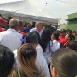Gobernador de Apure, médicos y enfermeras