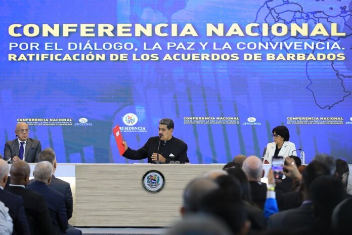 Maduro en Conferencia por el diálogo