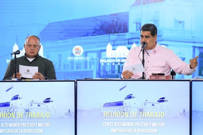 Nicolás Maduro y Diosdado Cabello