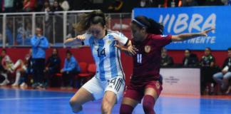 Vinotinto de futsal femenina cayó en la semifinal