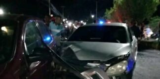 Accidente vial en San Fernando