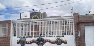 Centro de Control y Resguardo del Detenido de la Policía Nacional Bolivariana (PNB) en La Yaguara