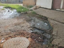 Aguas servidas en Arismendi, Maracaibo