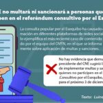 Cne no multará a nadie