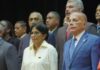 Delcy Rodríguez y Manuel Rosales