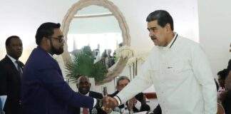 Maduro agradeció a Irfaan Ali por su “franqueza”