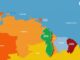 Mapa con el Esequibo