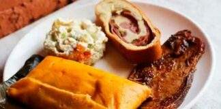 Plato navideño
