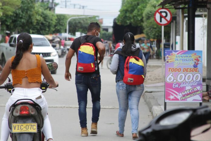 Migrantes venezolanos